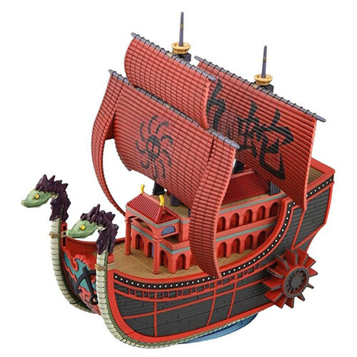 One Piece Nine Snake Kuja Pirate Ship Model kit figure 15cm