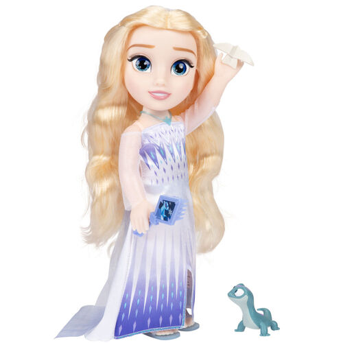Mueca Elsa Reina de las Nieves Frozen 2 Disney 38cm musical