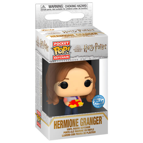 Llavero Pocket POP Harry Potter Holiday Hermione Exclusive