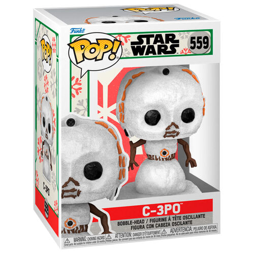 POP figure Star Wars Holiday C-3PO