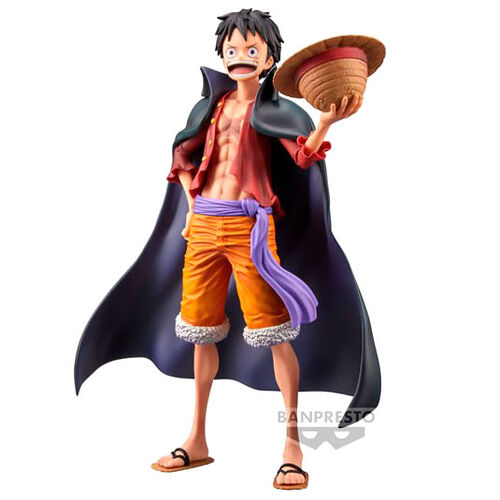 Figura D Luffy Monkey Grandista Nero One Piece 27cm