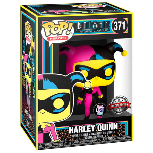 POP figure DC Comics Harley Quinn Black Light Exclusive