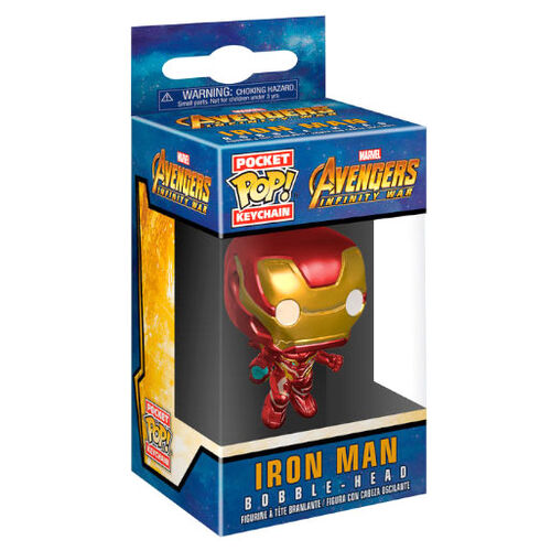 Llavero Pocket POP Marvel Avengers Infinity War Iron Man