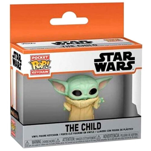 Llavero Pocket POP Star Wars The Mandalorian Yoda The Child