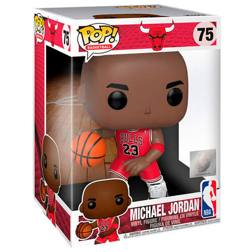 Figura POP NBA Bulls Michael Jordan Red Jersey 25cm