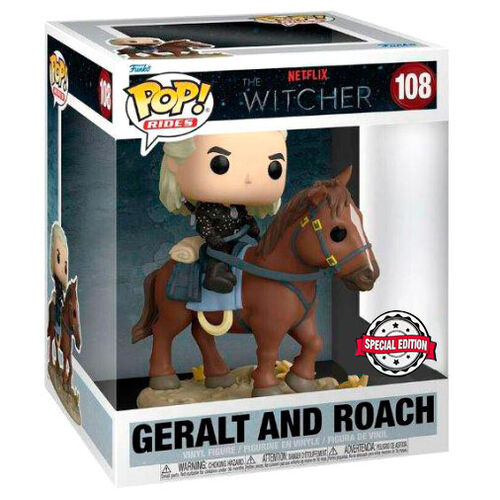 Figura POP The Witcher Geralt And Roach Exclusive