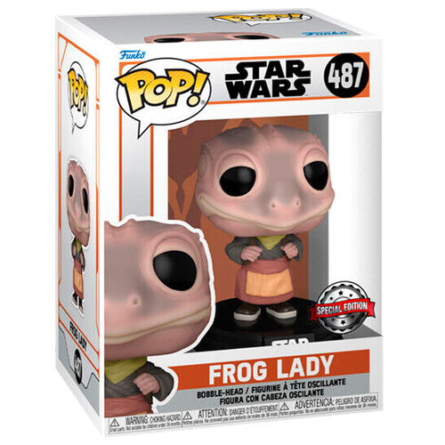 Figura POP Star Wars The Mandalorian Frog Lady Exclusive
