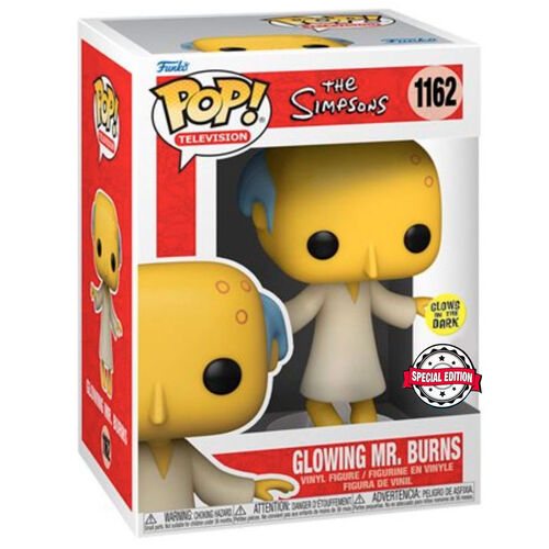 POP figure Simpsons Glowing Mr. Burns Exclusive