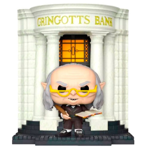 Figura POP Harry Potter Diagon Alley Gringotts Bank with Head Exclusive