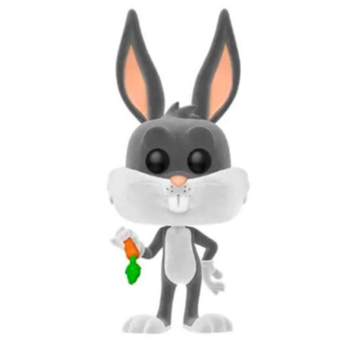 POP figure Looney Tunes Bugs Bunny Flocked Exclusive