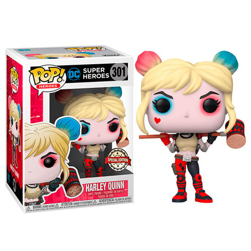Figura POP DC Comics Harley Quinn with Mallet Exclusive