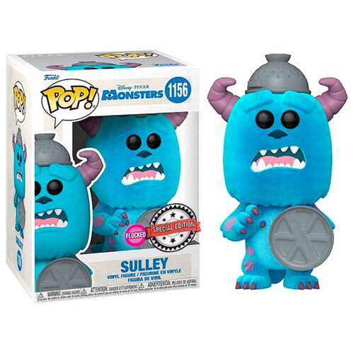 POP figure Disney Monsters Inc 20th Sulley Flocked Exclusive