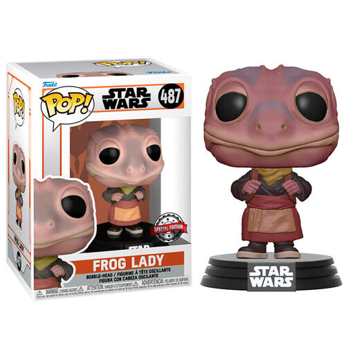 POP figure Star Wars The Mandalorian Frog Lady Exclusive