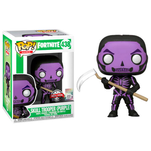 POP figure Fortnite Skull Trooper Purple Exclusive