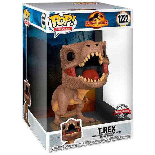 Figura POP Jurassic World 3 T-Rex Exclusive 25cm