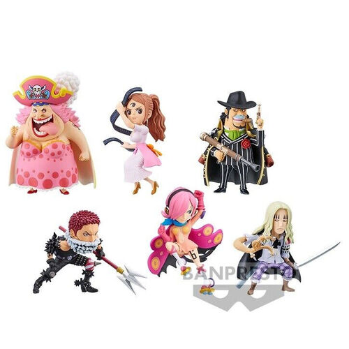 Pack 12 figures One Piece The Great Pirates 100 Landscapes vol.9 World Collectable assorted 7cm