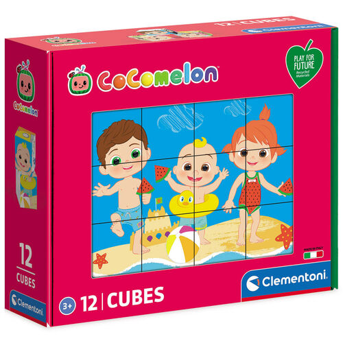Coco Melon Cube puzzle 12pzs