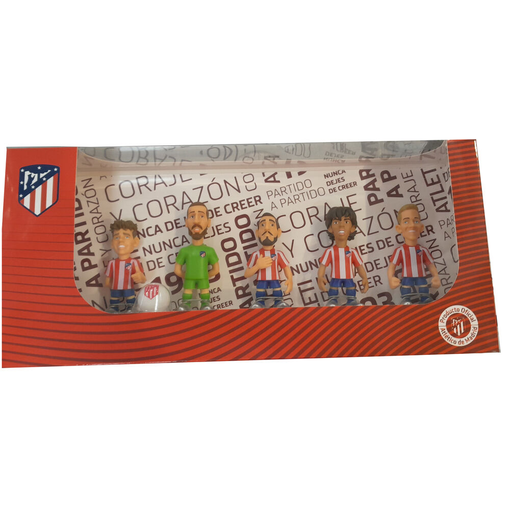 Atletico de Madrid Minix pack 5 figures 7cm