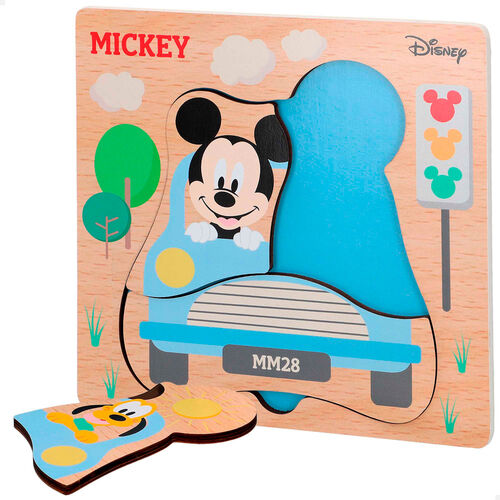Puzzle surtido madera Mickey Minnie Disney