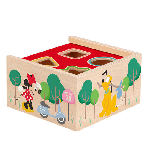 Disney Mickey Minnie wooden cube forms