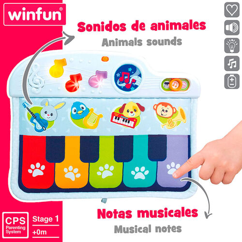 Animal Friends crib piano