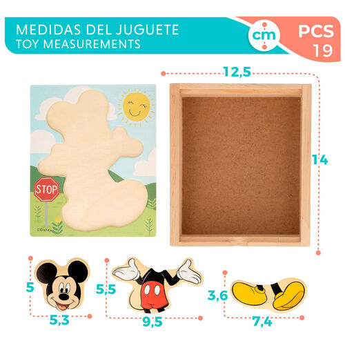 Disney Mickey wooden puzzle