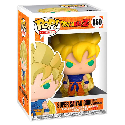 Figura POP Dragon Ball Z S8 Super Saiyan Goku First Appearance