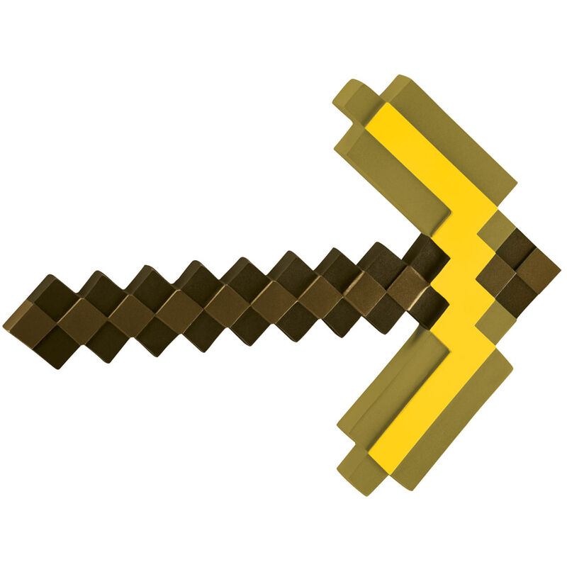Minecraft Gold pickaxe 40cm