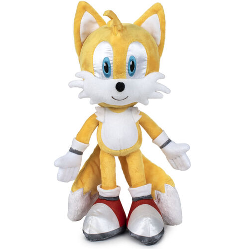 Sonic - Pack 2 Peluches de Sonic y Tails - 30cm - Calidad Super Soft