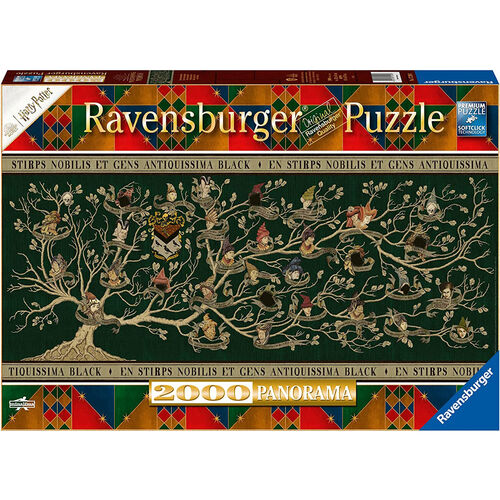 Harry Potter Genealogical Tree panorama puzzle 2000pcs