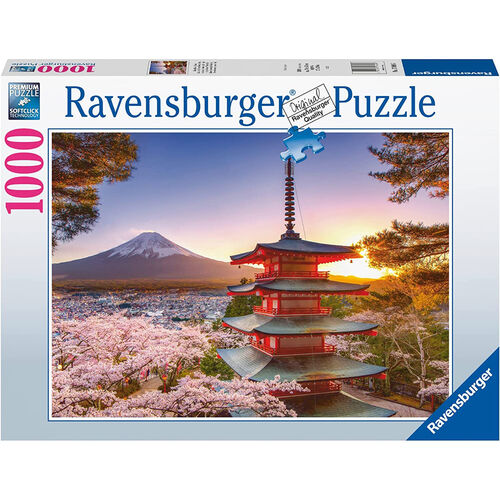Mount Fuji cherry blossoms puzzle 1000pcs