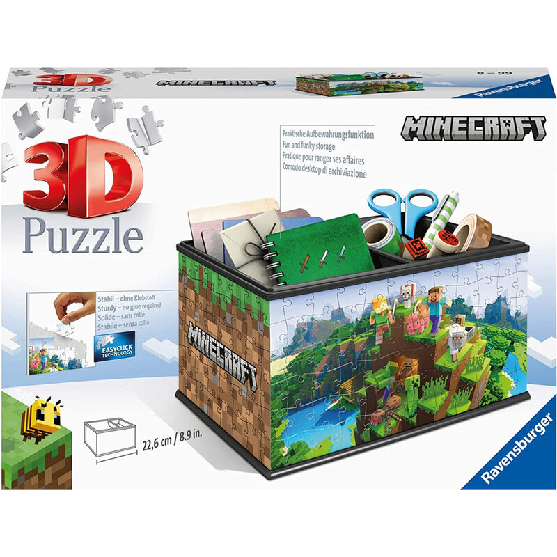 Minecraft Storage Box 3D puzzle 216pcs