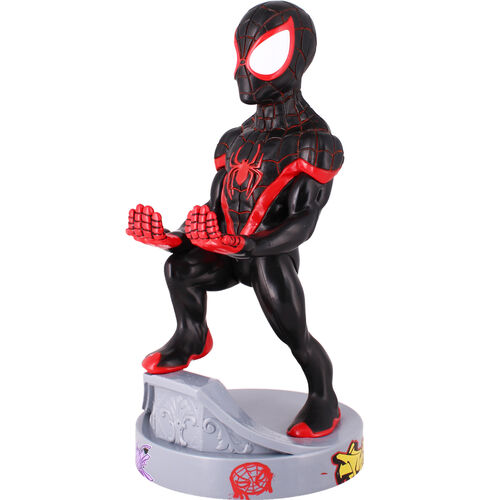 Cable Guy soporte sujecion figura Miles Morales Spiderman Marvel 21cm