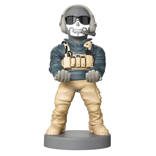 Call of Duty Lt. Simon Ghost figure clamping bracket Cable guy 21cm