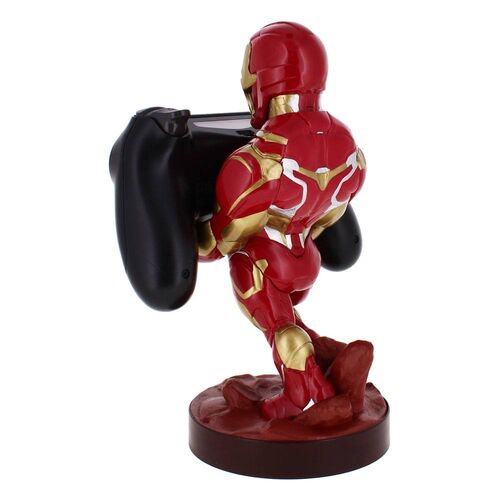 Marvel Iron Man clamping figure bracket Cable guy 21cm