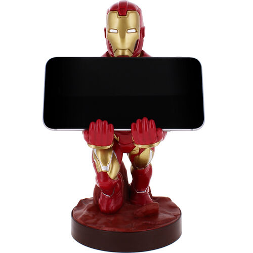 Marvel Iron Man clamping figure bracket Cable guy 21cm