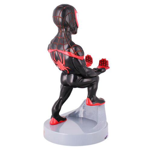 Marvel Spiderman Miles Morales figure clamping bracket Cable guy 21cm