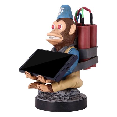 Call of Duty Monkey Bomb figure clamping bracket Cable guy 21cm