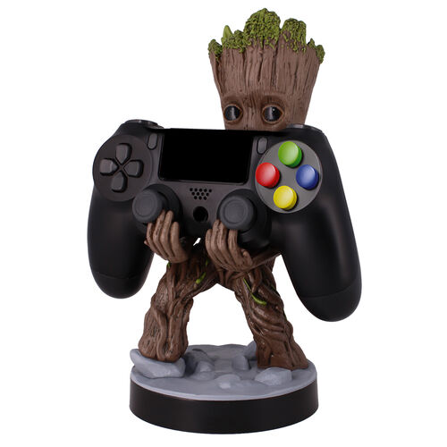 Marvel Guardians of the Galaxy Groot figure clamping bracket Cable guy 21cm
