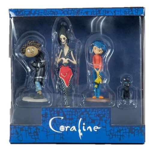 Coraline set 4 figures 3-14cm