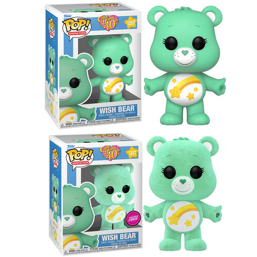Pack 6 POP figures Care Bears 40th Anniversary Wish Bear 5 + 1 Chase