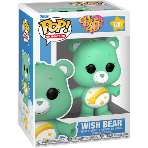 Pack 6 figuras POP Care Bears 40th Anniversary Wish Bear 5 + 1 Chase