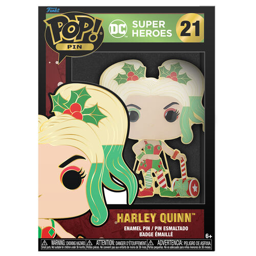 POP Pin DC Comics Harley Quinn 10cm