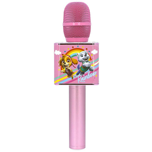 Microfono Karaoke Pink Patrulla Canina Paw Patrol