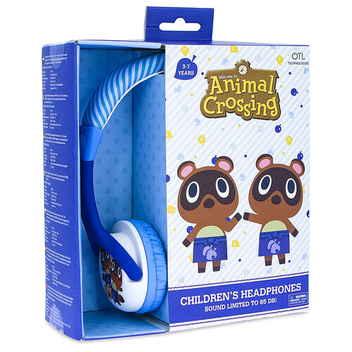 Auriculares infantiles Tommy&Timmy Animal Crossing