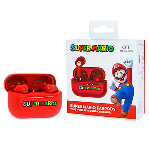 Auriculares inalambricos Red Super Mario Nintendo