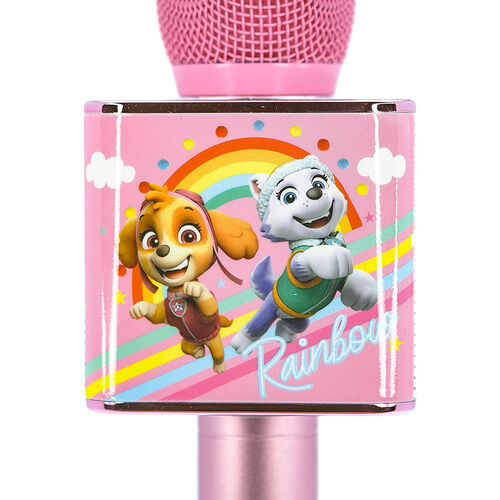 Paw Patrol Pink karaoke microphone