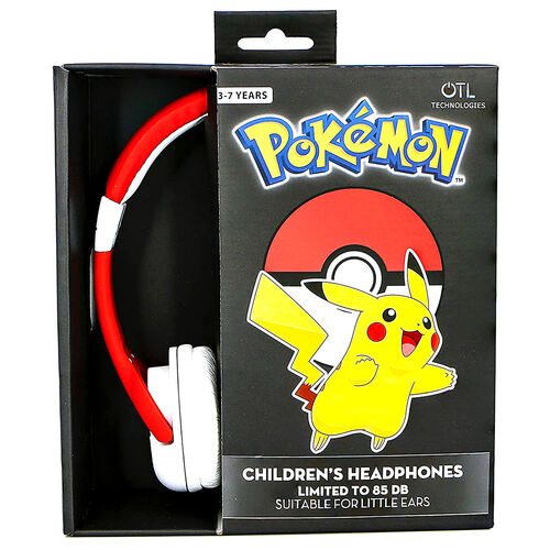 Pokemon Pokeball kids headphones
