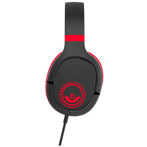Auriculares gaming Pokeball Black and Red Pokemon