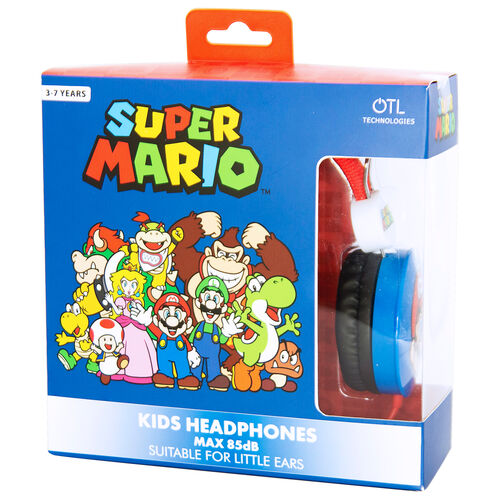 Auriculares infantiles Super Mario Bros